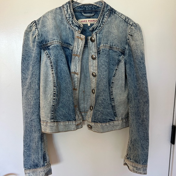 Free People Aubrey Denim Jacket - Picture 3 of 5
